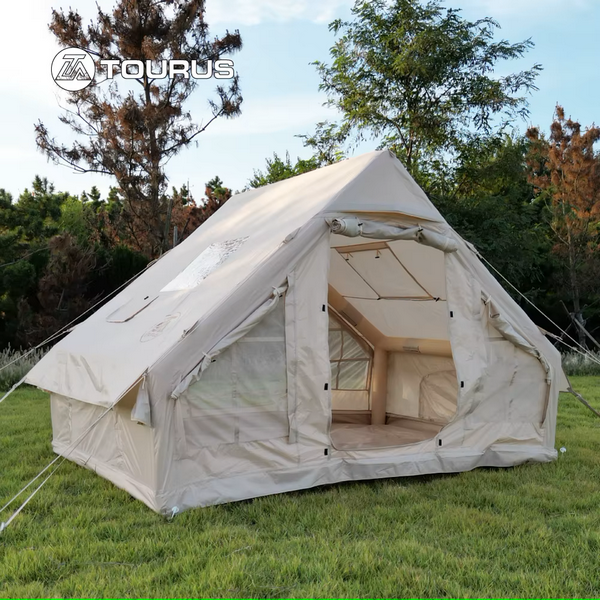 Четириместна палатка Tourus AirCamp X3 – просторна и удобна Четириместна палатка Tourus AirCamp X3 – просторна и удобна